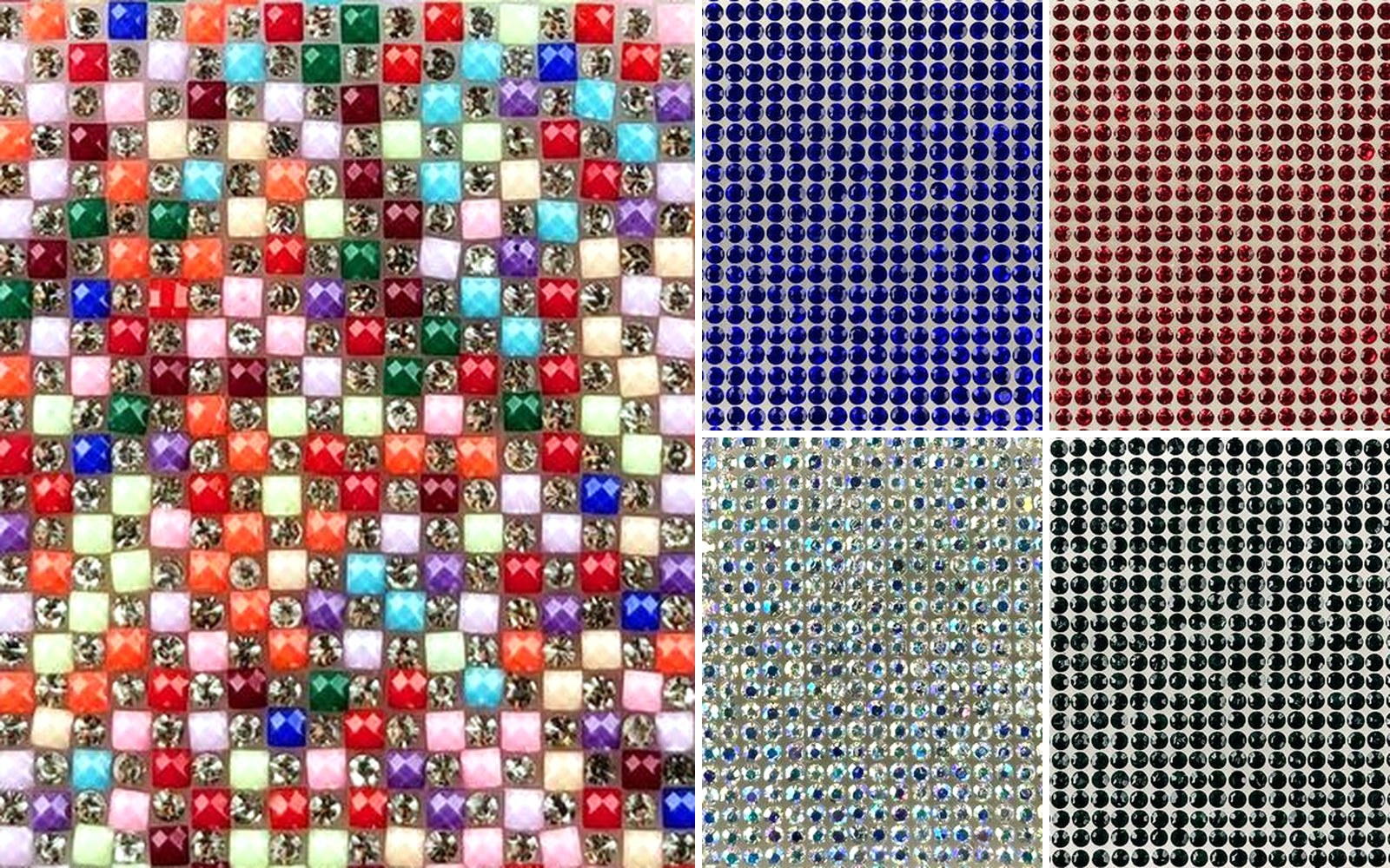 Crystal Mesh collection · assorted LOCACRYSTAL styles
