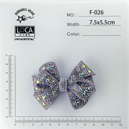 Diamond Flower motif F-020 · LOCACRYSTAL