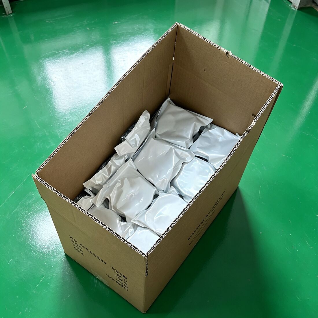 Diamond Lace packed in multi-bag cartons for export