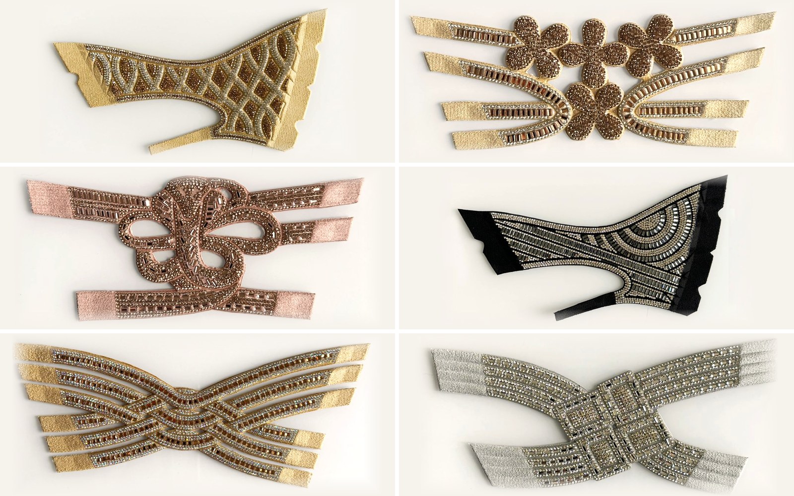 Shoe Upper collection · assorted LOCACRYSTAL styles